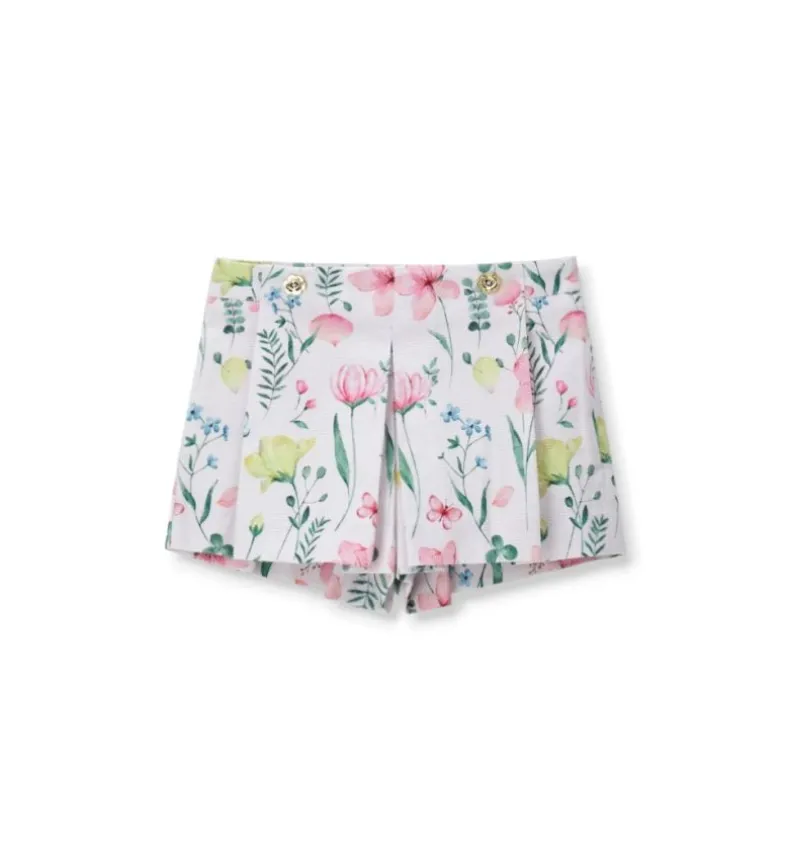 Bermuda con pieghe