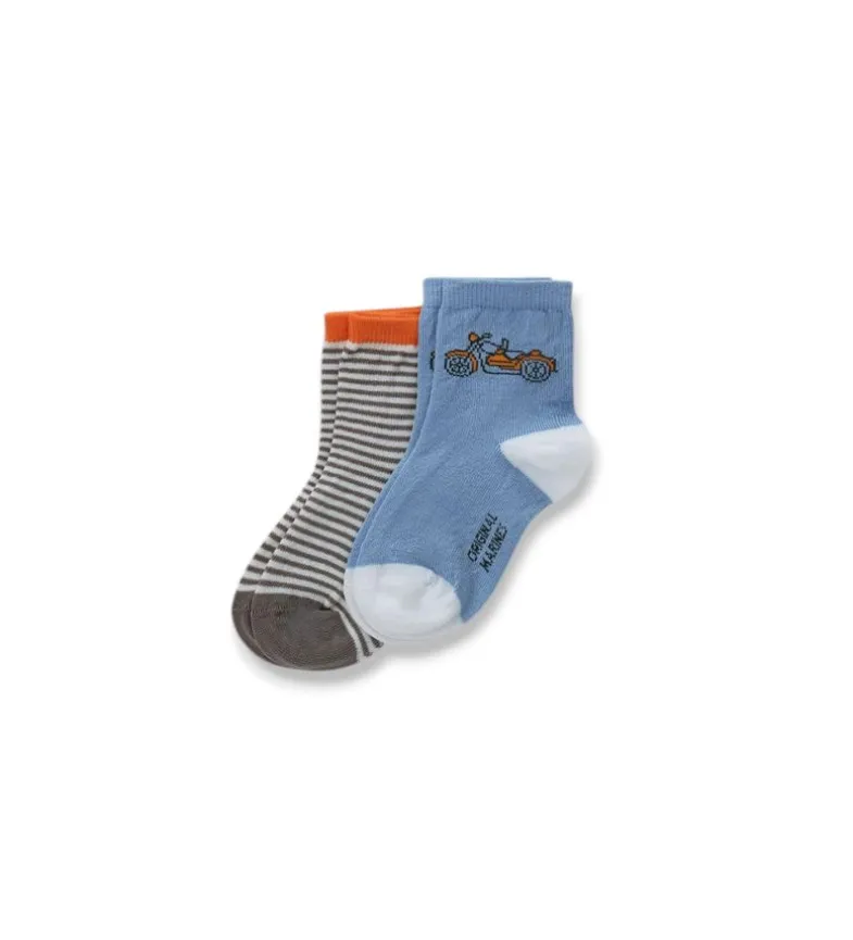 Bi-pack calzini jacquard