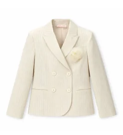 Blazer righe doppio petto