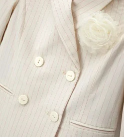 Blazer righe doppio petto