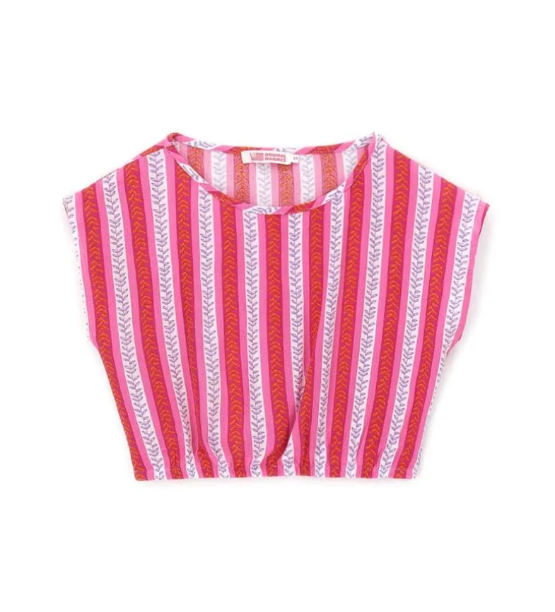 Blusa con stampa