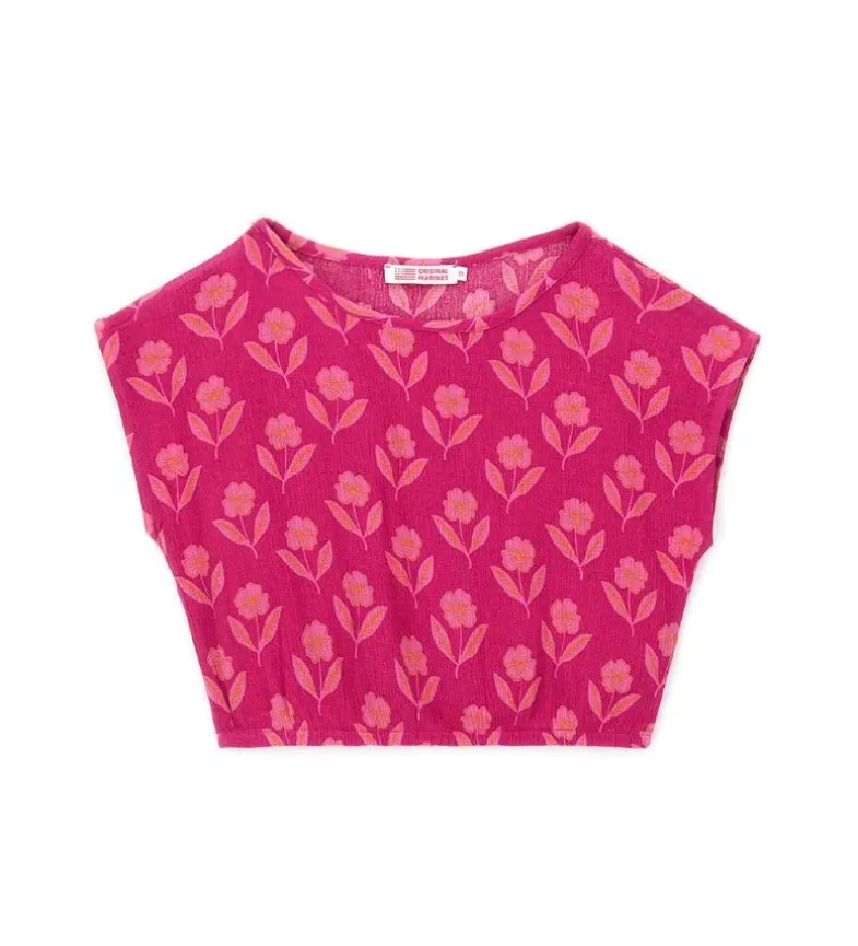 Blusa con stampa
