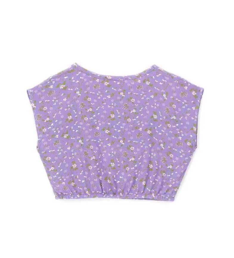 Blusa con stampa