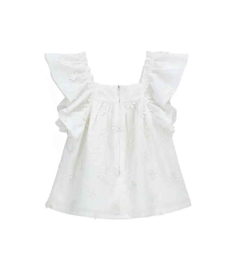 Blusa con volant