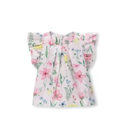 Blusa con volant