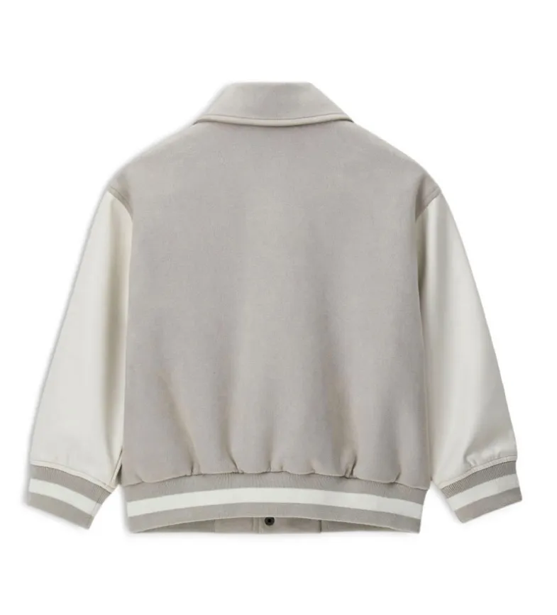 Bomber effetto camoscio
