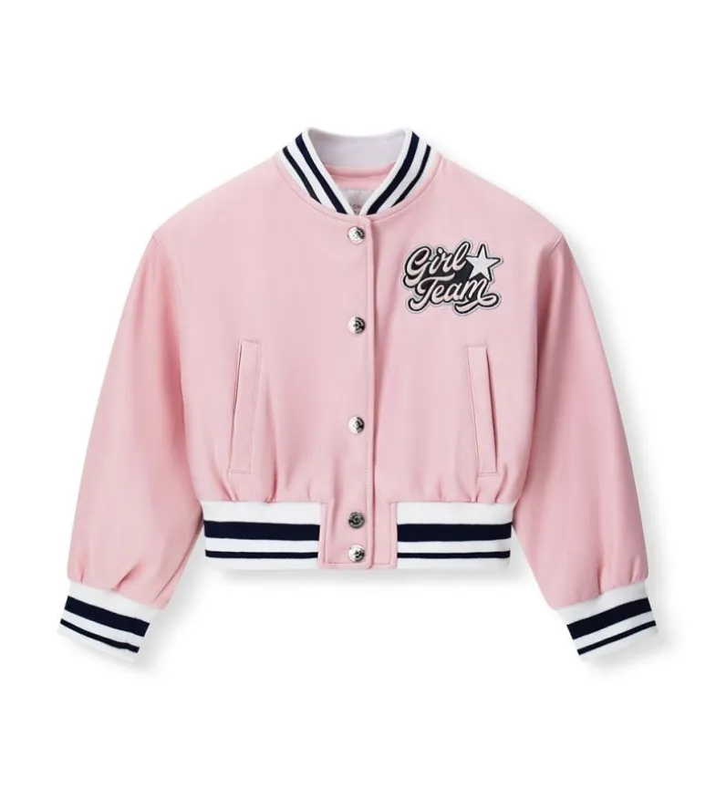 Bomber in ecopelle