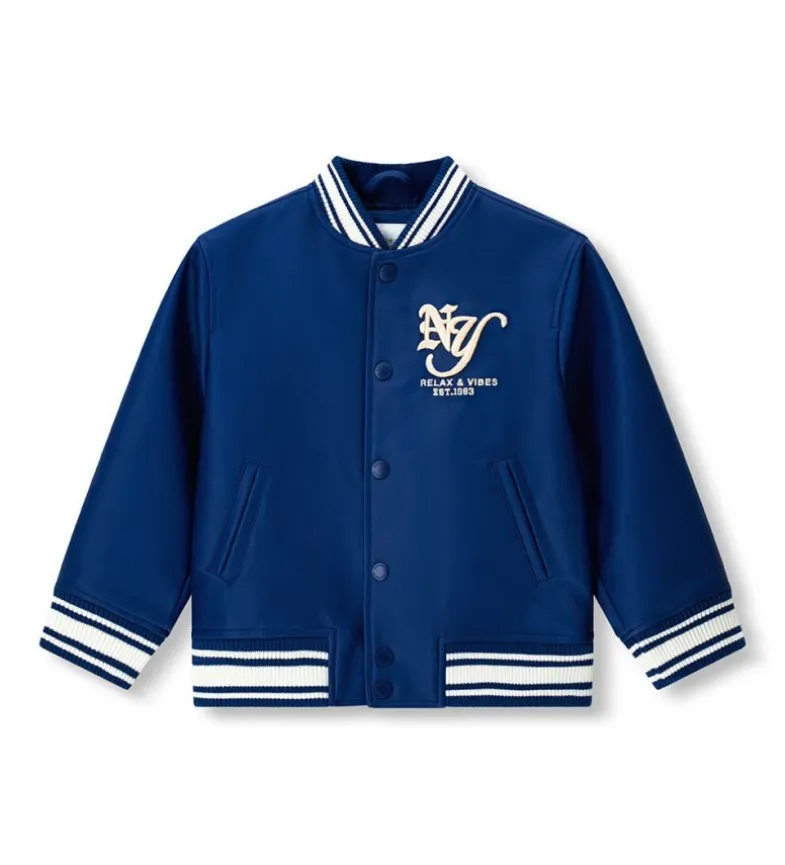 Bomber in ecopelle