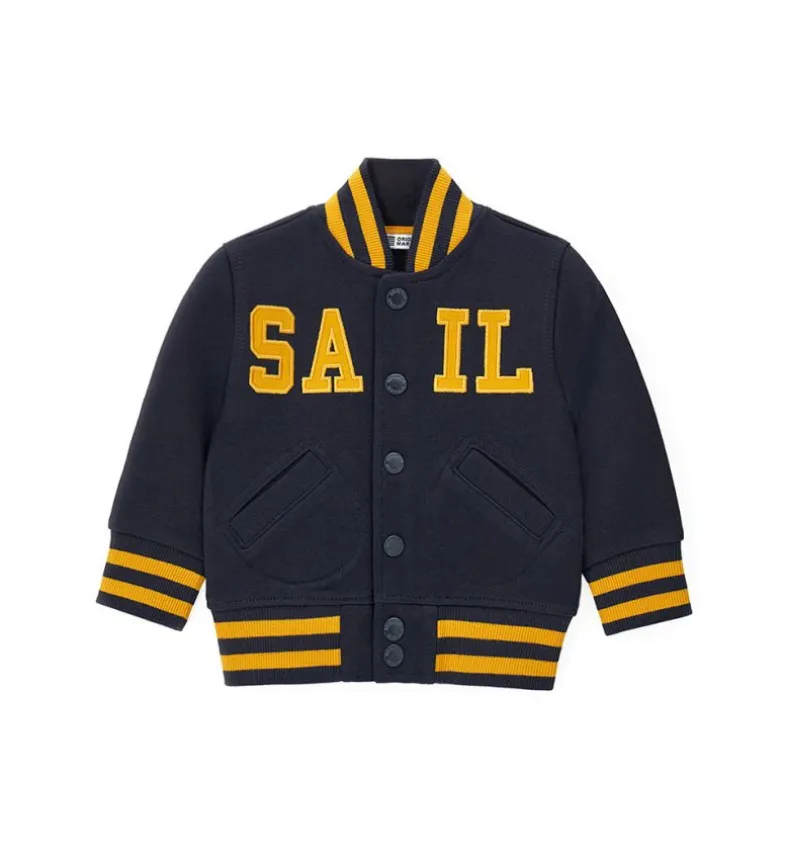 Bomber in felpa cotone