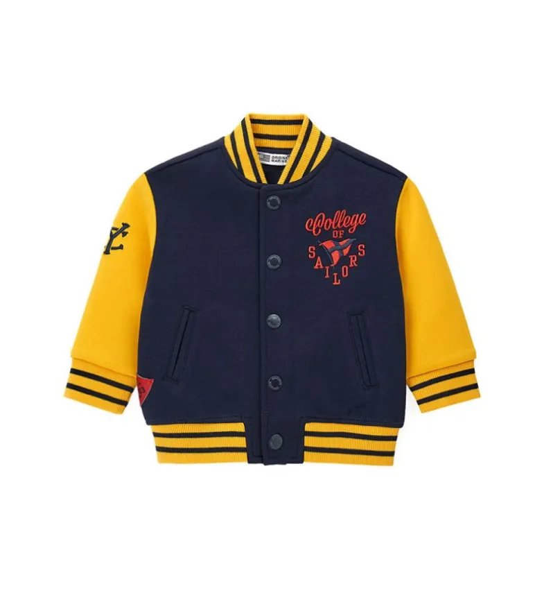 Bomber in felpa cotone