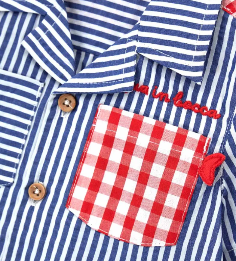 Camicia a righe