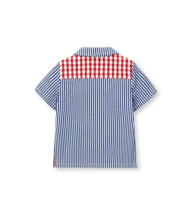 Camicia a righe