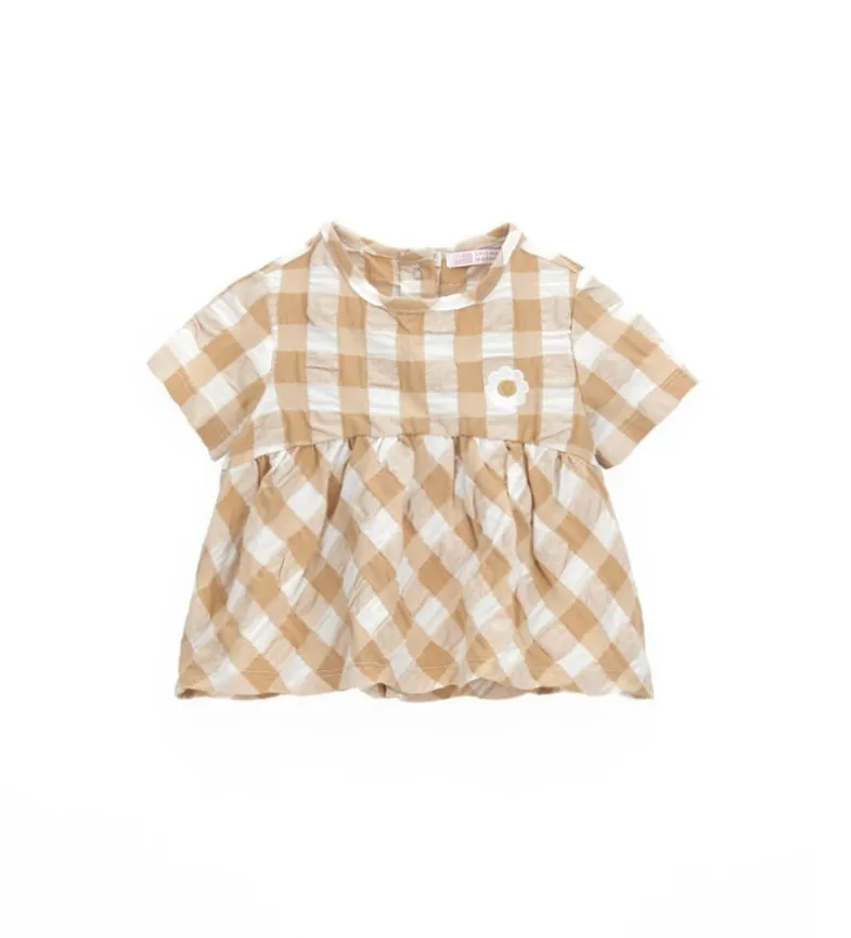 Camicia collo rotondo