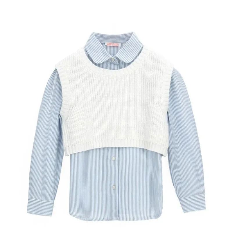 Camicia con gilet