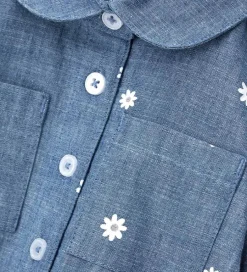 Camicia con margherite