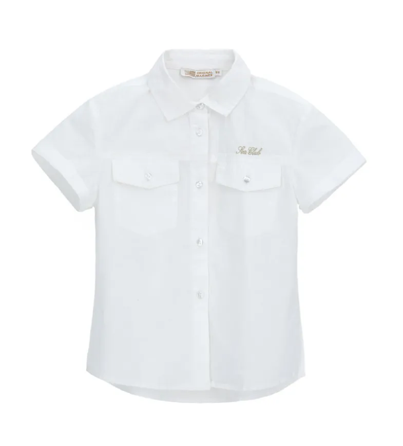 Camicia con ricamo