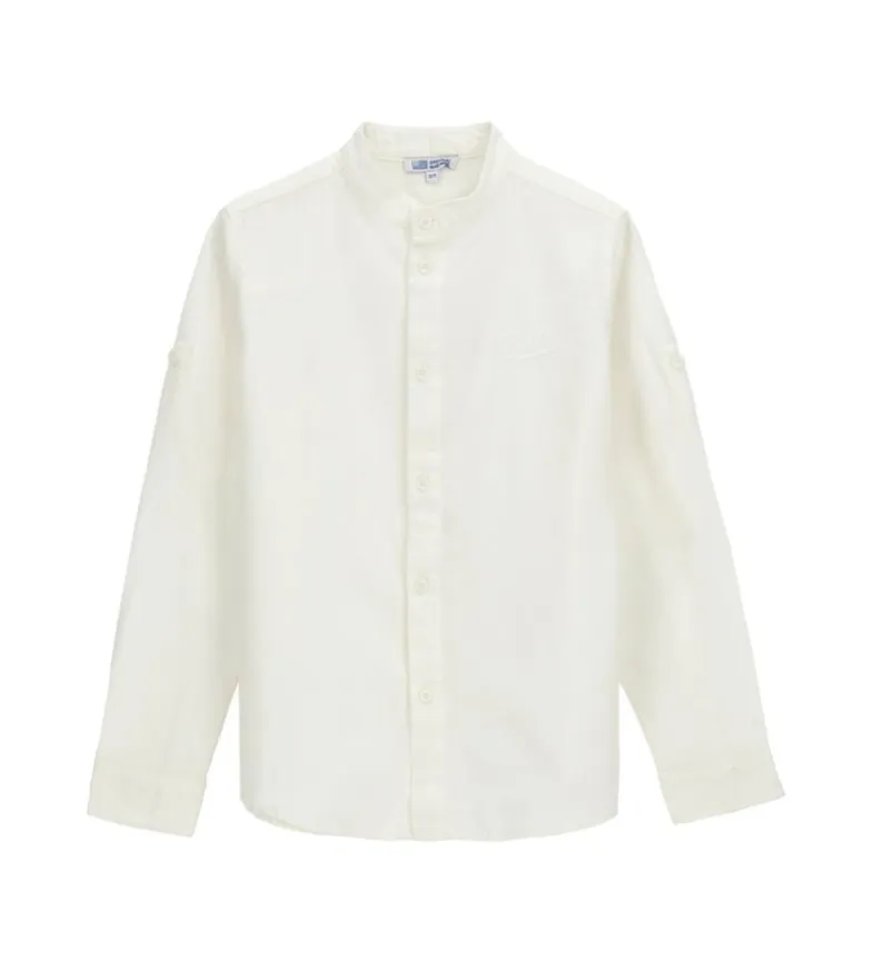Camicia con ricamo