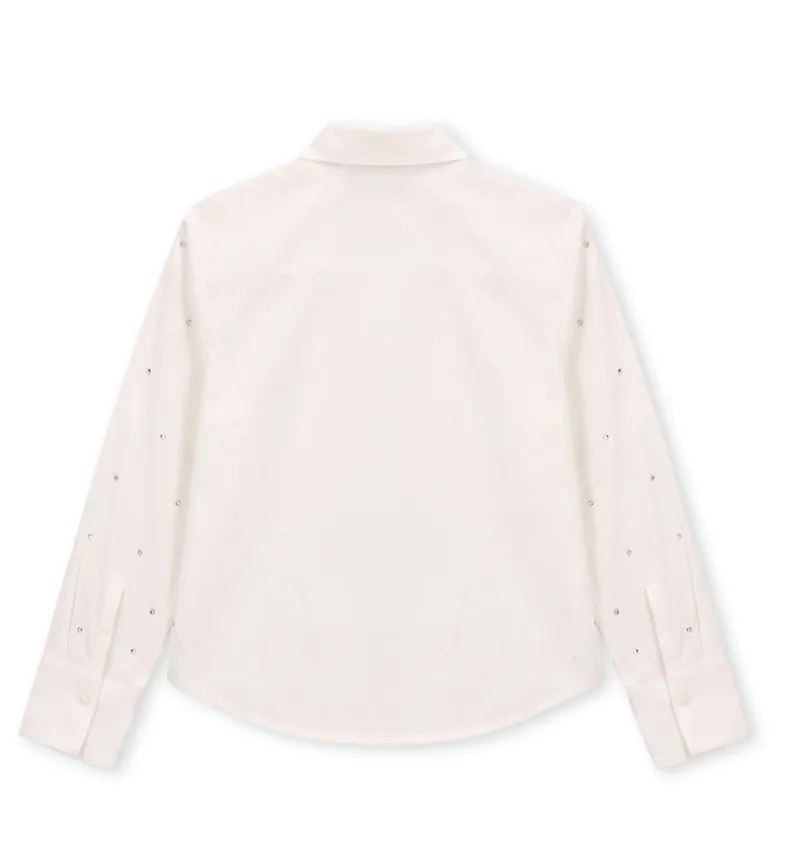 Camicia con strass