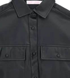 Camicia in ecopelle