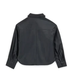 Camicia in ecopelle