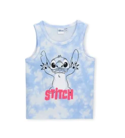 Canotta azzurra Disney Stitch