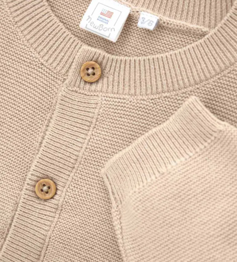 Cardigan filo cotone