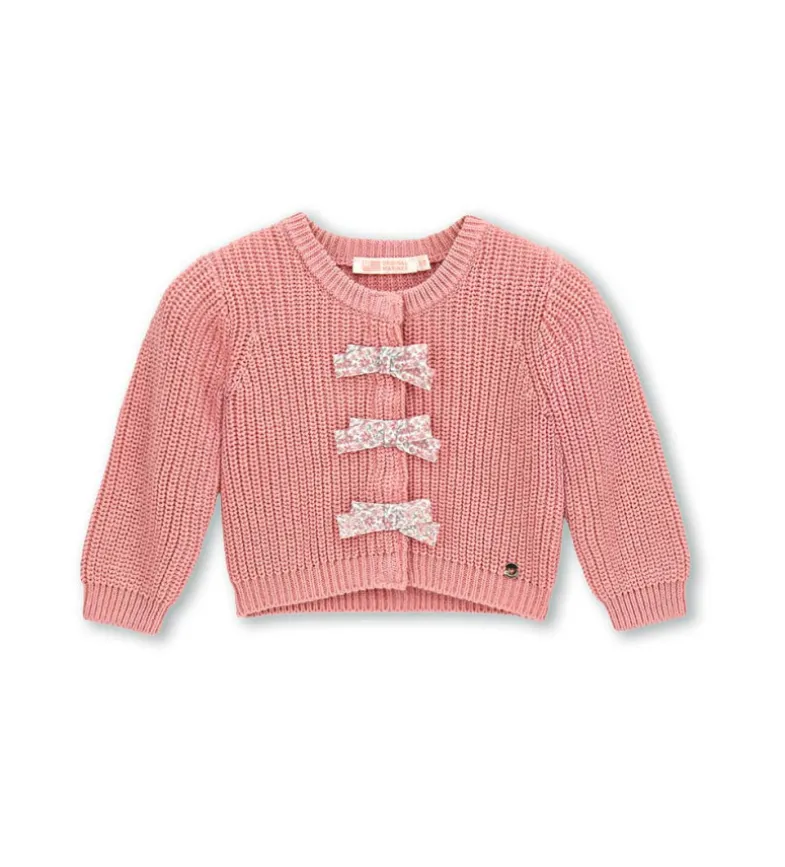 Cardigan in filo