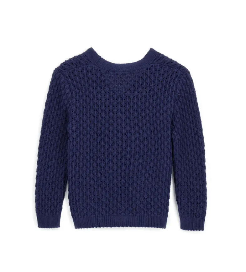 Cardigan traforato