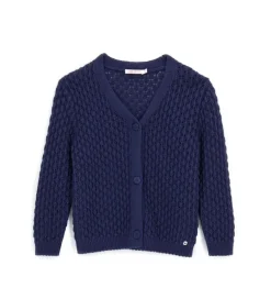 Cardigan traforato