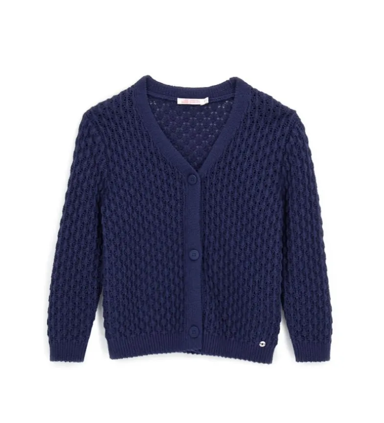 Cardigan traforato