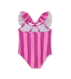 Costume intero a righe