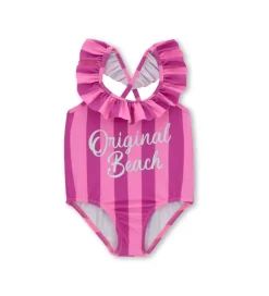 Costume intero a righe