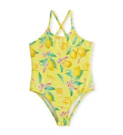 Costume intero con limoni
