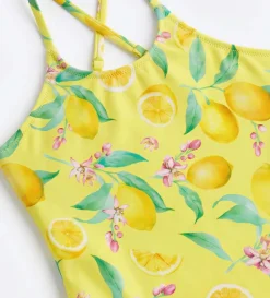 Costume intero con limoni