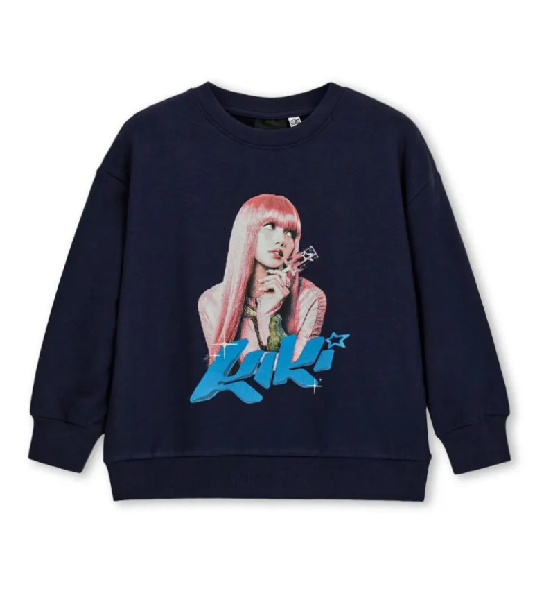 Felpa blackpink blu