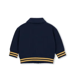Felpa collo camicia
