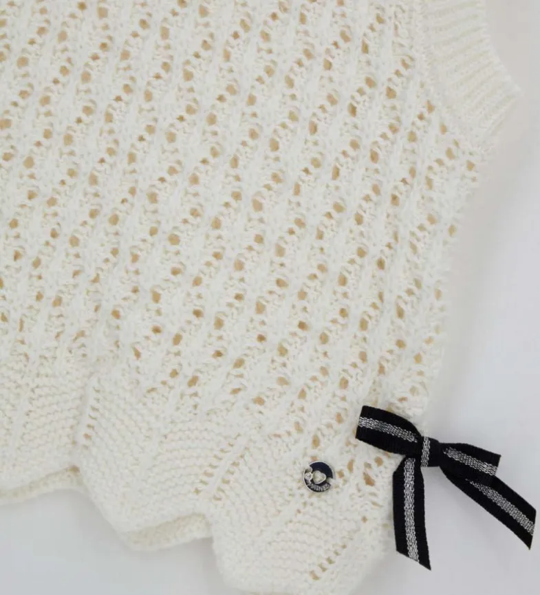 Gilet con fiocchi