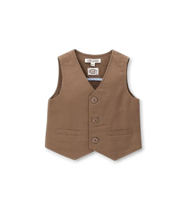 Gilet tinta unita