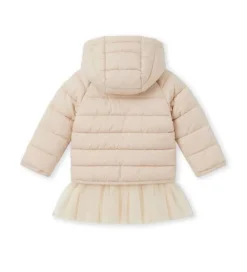 Giubbotto imbottito con tulle