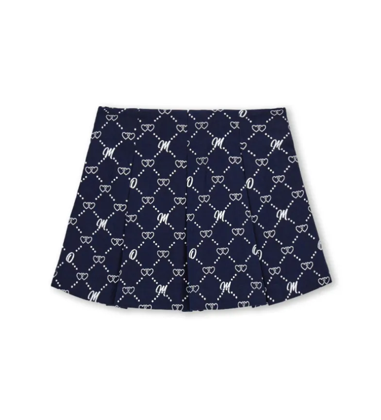 Gonna pantalone a pieghe
