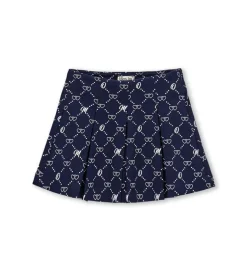 Gonna pantalone a pieghe