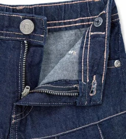 Gonna pantalone in jeans