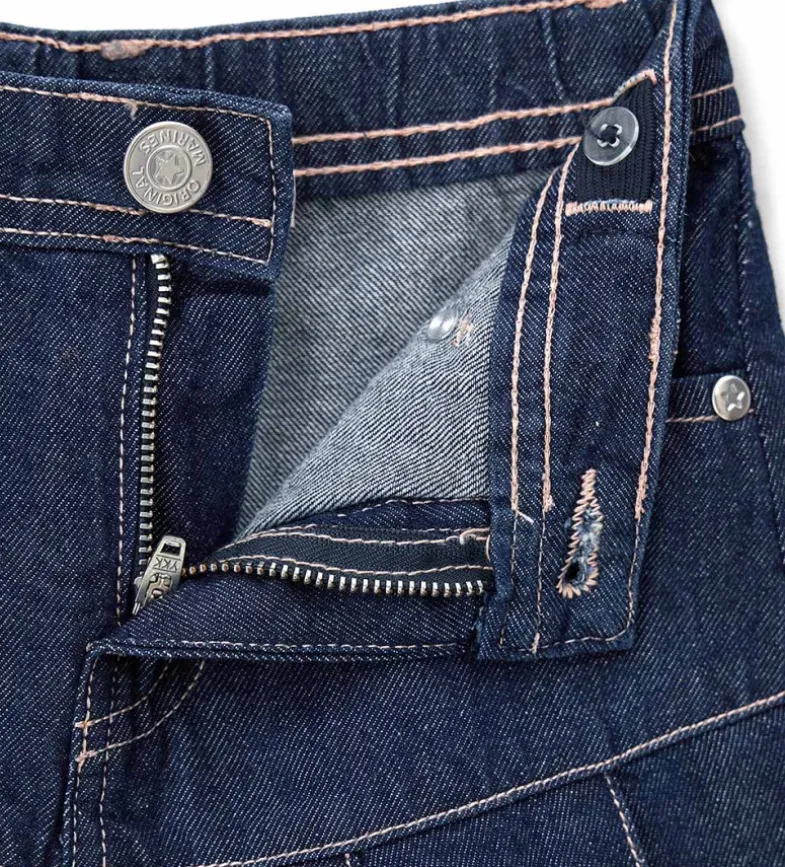 Gonna pantalone in jeans