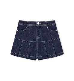 Gonna pantalone in jeans
