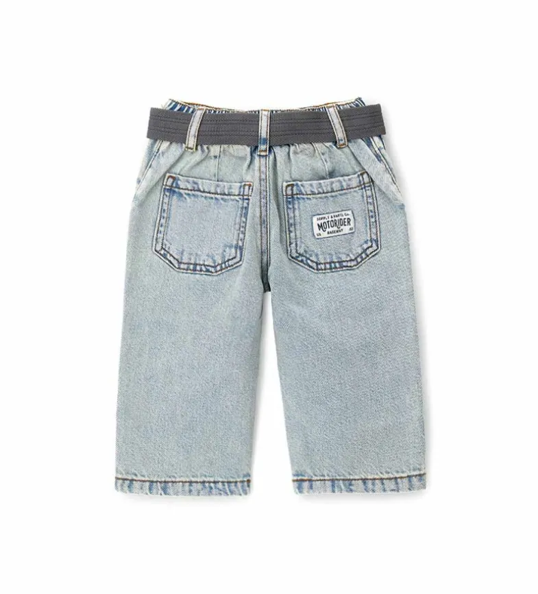 Jeans con elastico