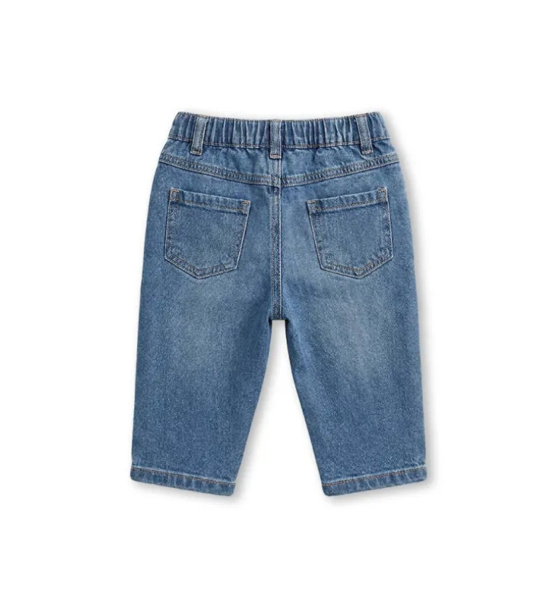 Jeans con ricami