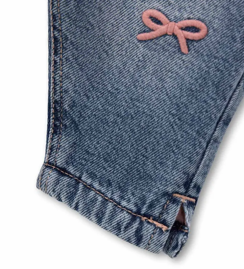 Jeans con ricami