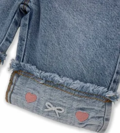 Jeans con risvolto