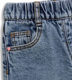 Jeans con risvolto