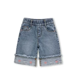 Jeans con risvolto